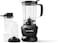 NutriBullet Full Size Blender + Combo , Multi-Function High Speed Blender, Mixer System With Nutrient Extractor, 1000 Watts Smoothie Maker, 7 Piece, NBC-0910B, Dark Grey