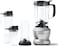NutriBullet Full Size Blender + Combo 1200 Watts, 11 Piece Set, Multi-Function High Speed Blender, Mixer System With Nutrient Extractor, Smoothie Maker, Silver