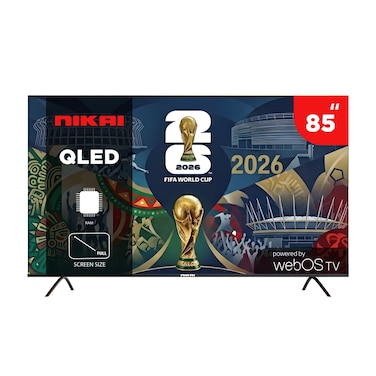 نيكاي، تلفزيون 85 بوصة، كيو ليد، نظام تشغيل ويب او اس، NIK85MEU4QLED