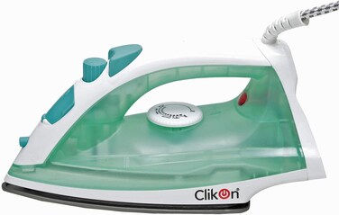 مكواة بخار من شركة كلينكون، لون احمر