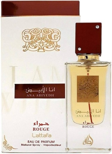 Lattafa Ana Abiyedh Rouge Unisex - Eau de Parfum, 60 ml