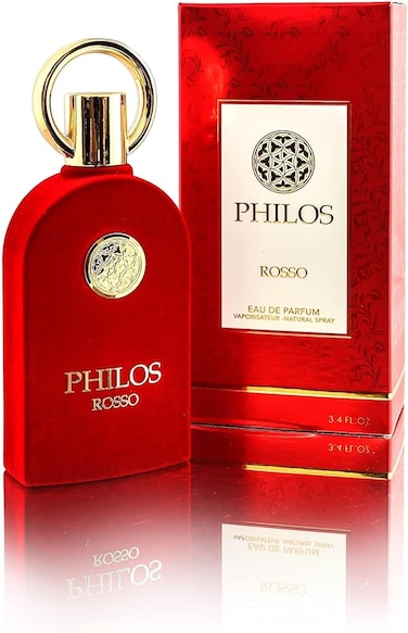 Maison Alhambra Philos Rosso Eau De Parfum Spray para Unisex, 100ML