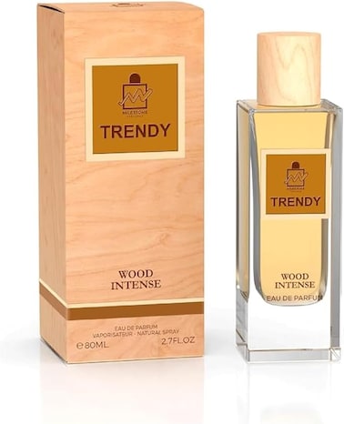 Trendy Wood Intense Eau de Parfum by Milestone Perfumes, 80 ml