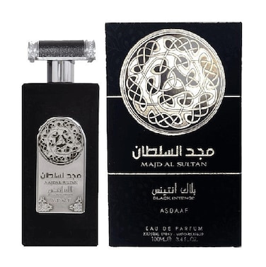 Majd Al Sultan Black Intense Perfume by Asdaf 100ml Eau de Parfum for Men