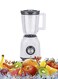 REFURA 2 In 1 Countertop Blender, 1.5L, Grinder Attachment, 2 Speed, Pulse Setting, Dishwasher Safe, Easy Clean, Stain Resistant, Make Smoothies Shakes Soups Sauces, Quick Blending RE-10207