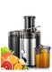 Klikonix 1.5L Juicer Machine - Centrifugal Juicer Extractor For Fruit And Vegetables, 3 Speed Setting, Larger Feed Chute, Powerful Copper Motor 800W KPJ-250