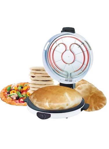 كليكونيكس ماكينة صنع خبز العربي والبيتزا و الروتي والتورتيلا الكهربائية بقدرة 1800واط KBM-865