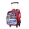 STARGOLD Baby Backpack 3Pcs For Baby Boys 1 lunch 1 Pencil Box And 1 Bag With Adjustable Strap For School 2 Wheels 12 Inch