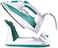 Geepas Corded &amp; Cordless Steam Iron 2400W - Non - Stick Ceramic Soleplate, Steam Boost, Anti Drip &amp; Self Cleaning Functions With Water Tank &amp; Power Base