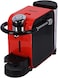 Geepas Gcm41509 Capsule Coffee Maker, 0.65 Liter Capacity, Red/Black