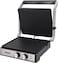 Geepas Ggm36539 Stainless Steel Grill Maker, Black/Silver