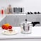 Olsenmark Aluminium Pressure Cooker, 5L, High Quality Vent Valve, Anti Bulging Base, Heat Resistant Handle