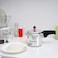 Olsenmark Aluminium Pressure Cooker, 5L, High Quality Vent Valve, Anti Bulging Base, Heat Resistant Handle