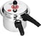 Olsenmark Aluminium Pressure Cooker, 5L, High Quality Vent Valve, Anti Bulging Base, Heat Resistant Handle