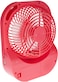 Olsenmark Rechargeable Fan, 6 Inch, 2X3.7V 1.5Ah Battery, Portable, Lightweight, USB Rechargeable, Power &amp; Charging Indicator Light, 3 Speed Option, 6 Pcs LED Light