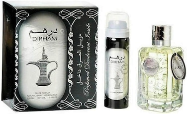 Ard Al Zaffran Perfume Dirham Eau de Parfum 100 ml + Deodorant 50 ml

