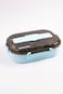 Cocobee Kids Oval Lunch Box    Non-Toxic, Food-Grade,  Design &ndash; Blue