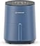 Nutricook Air Fryer Mini, 1500 Watts, Digital Display, Tempered Glass Control Panel, 8 Preset Programs With Built-In Preheat Function, 3.3 Liters, Blue