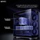 ماجيستي - Majesty Lightning 7 Mid Tower PC Case   7 Pre-Installed 120mm Infinity ARGB Fans for Efficient Airflow   ATX Support   360mm Water Cooler Support   2 x USB 3.0 Ports   Back-Connect Design   Black