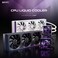 ماجيستي - Majesty 360mm ARGB CPU Water Cooler   Customizable 3.9" IPS Display   Video & Graphics Display   Leak Proof Tubes   ARGB 3x120mm   Intel & AMD Fans   White