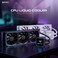 ماجيستي - Majesty 360mm ARGB CPU Water Cooler   3.9 Inch Digital Temperature Display   Radiator Heat Display   Leak Proof Tubes   ARGB 3x120mm   Intel & AMD Fans   White