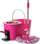 360 Degree Rotating Mop Stick With Bucket Pink