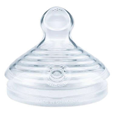 نوك حلمة رضاعة ناتشر سينس، 0-6 شهور، عبوة 2 قطعة