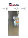 Double door refrigerator - 14 Feet - NC445NF Steel  (Installation Not Included)