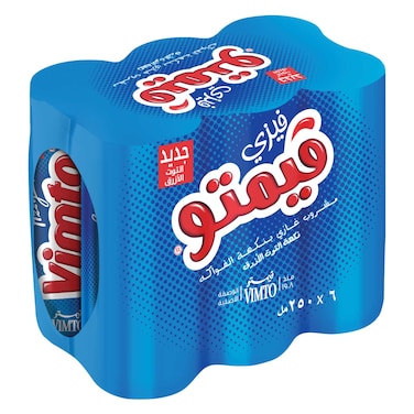 Vimto Sparkling Raspberry Flavoured Drink 250ml Pack of 6