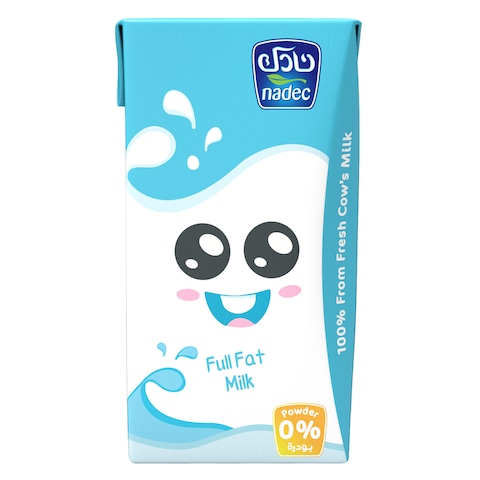 Nadec Full Fat Milk Long Life 125ml &times; 18