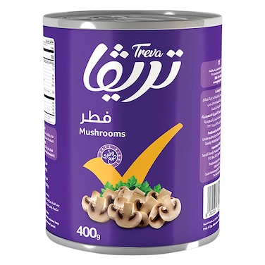Treva Mushroom Pieces &amp; Stems 400g