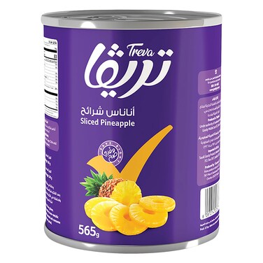 Treva Pineapple Slice In Syrup 565g