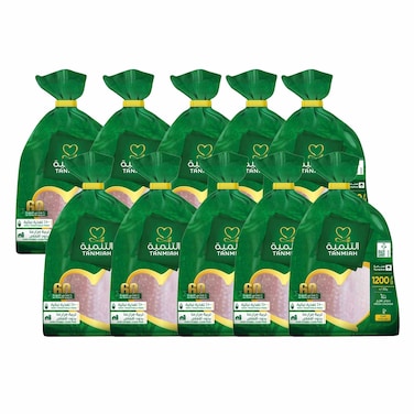 تنمية دجاج كامل 1200 جرام × 10