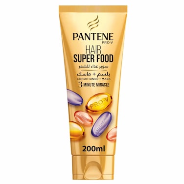 Pantene Pro-V Hair Super Food 3 Minute Miracle Conditioner, 200ml
