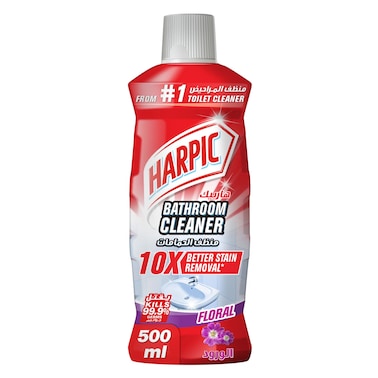 Harpic Bathroom Cleaner, Floral Scent, 500 ml