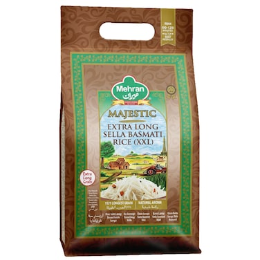 Mehran Long Grain Super Sella Basmati Rice 5kg