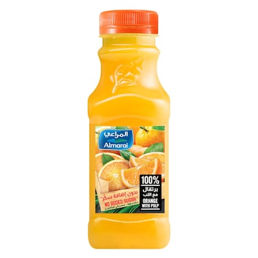 Almarai No Added Sugar Orange Juice With Pulp 300ml