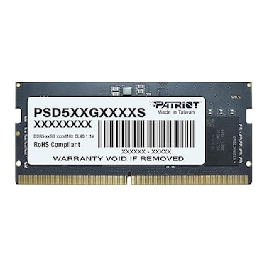 Patriot 16GB DDR5 5600MHz Laptop RAM &ndash; High-Speed &amp; Power-Efficient Performance