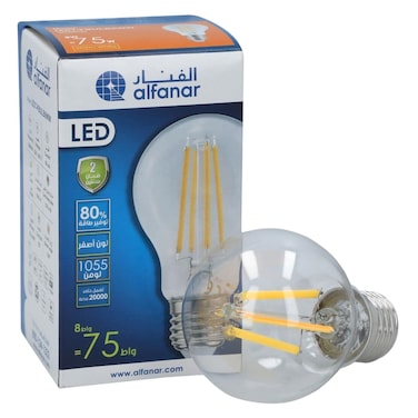 Al Fanar Filament Led Bulb 8w Warm White