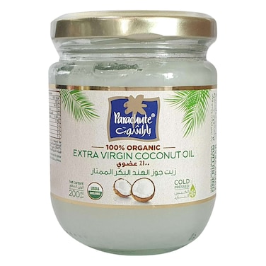 باراشوت زيت جوز الهند البكر 200 مل (عضوي)