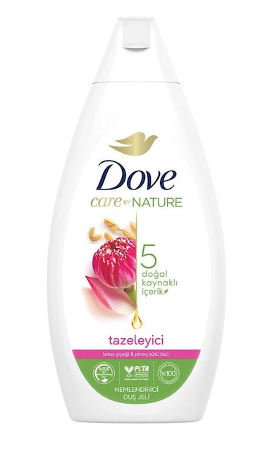 Dove Origin Natural Ingredients Body Wash with Lotus Extract &amp; Rice Water, Glowing 250ml