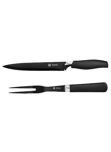 Penguen Kitchen Knife and Meat Fork Set, 2 Pieces, 8 Inch