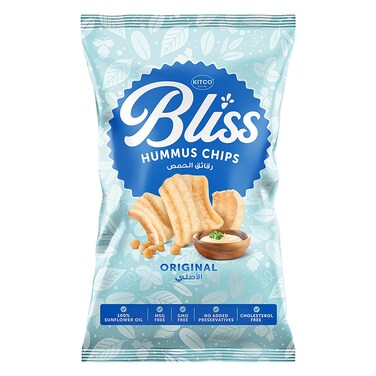 Kitco bliss hummus chips original 135 g (gluten free)