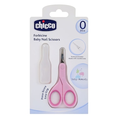 Chicco - Baby Nail Scissors Pink
