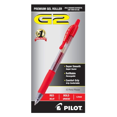 Pilot gel pen red