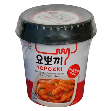 Yopokki Sweet Spicy Topokki Rice Cake 120g