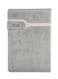 PU Leather 2026 Diary A5, Daily Planner with Magnetic Closure Strap - Grey