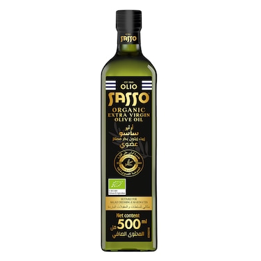 Olio Sasso Organic Extra Virgin Olive Oil 500ml