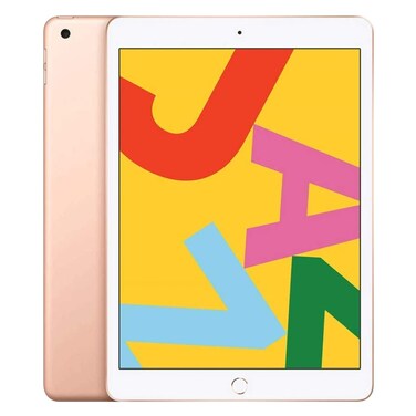 Apple iPad 10.2"", Wi-Fi, 128GB, Gold [With Facetime](2019 - 7Th Gen)
