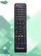 Telezone TV Remote - Replacement Remote Control Compatible For TELEZONE Smart LCD LED TVs - Black